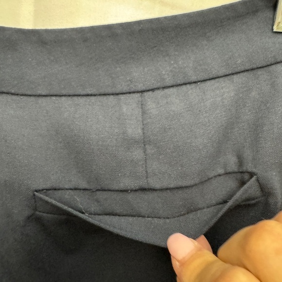 Babaton Cropped Wool Blend Pants Navy - Picture 6 of 8